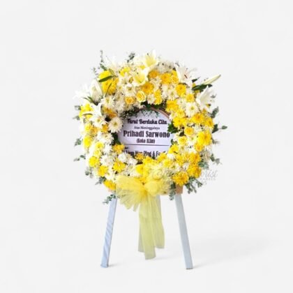 Bunga Krans Duka Cita Premium Simbol Keabadian