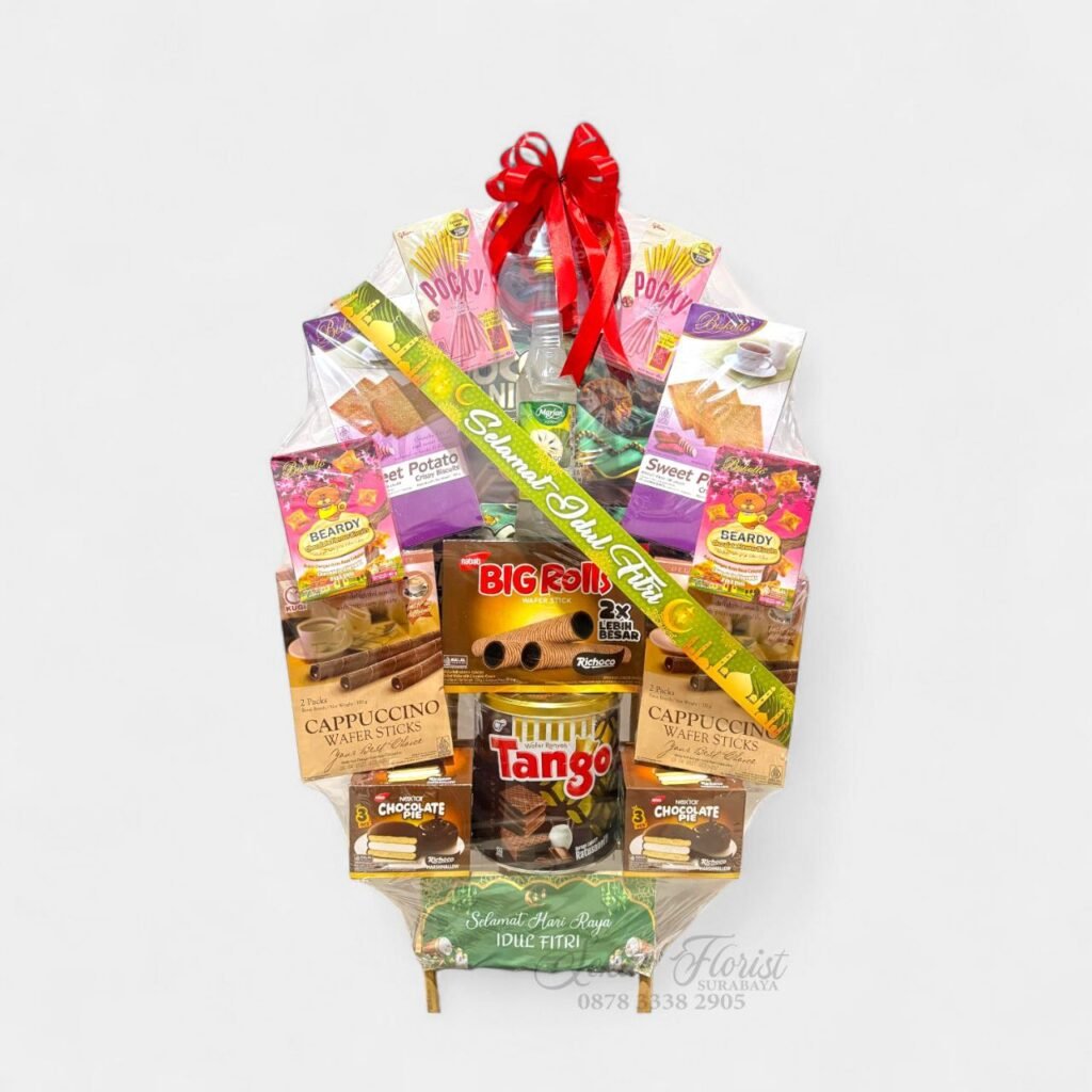 Parcel Lebaran Eksklusif Supreme Snack Tower